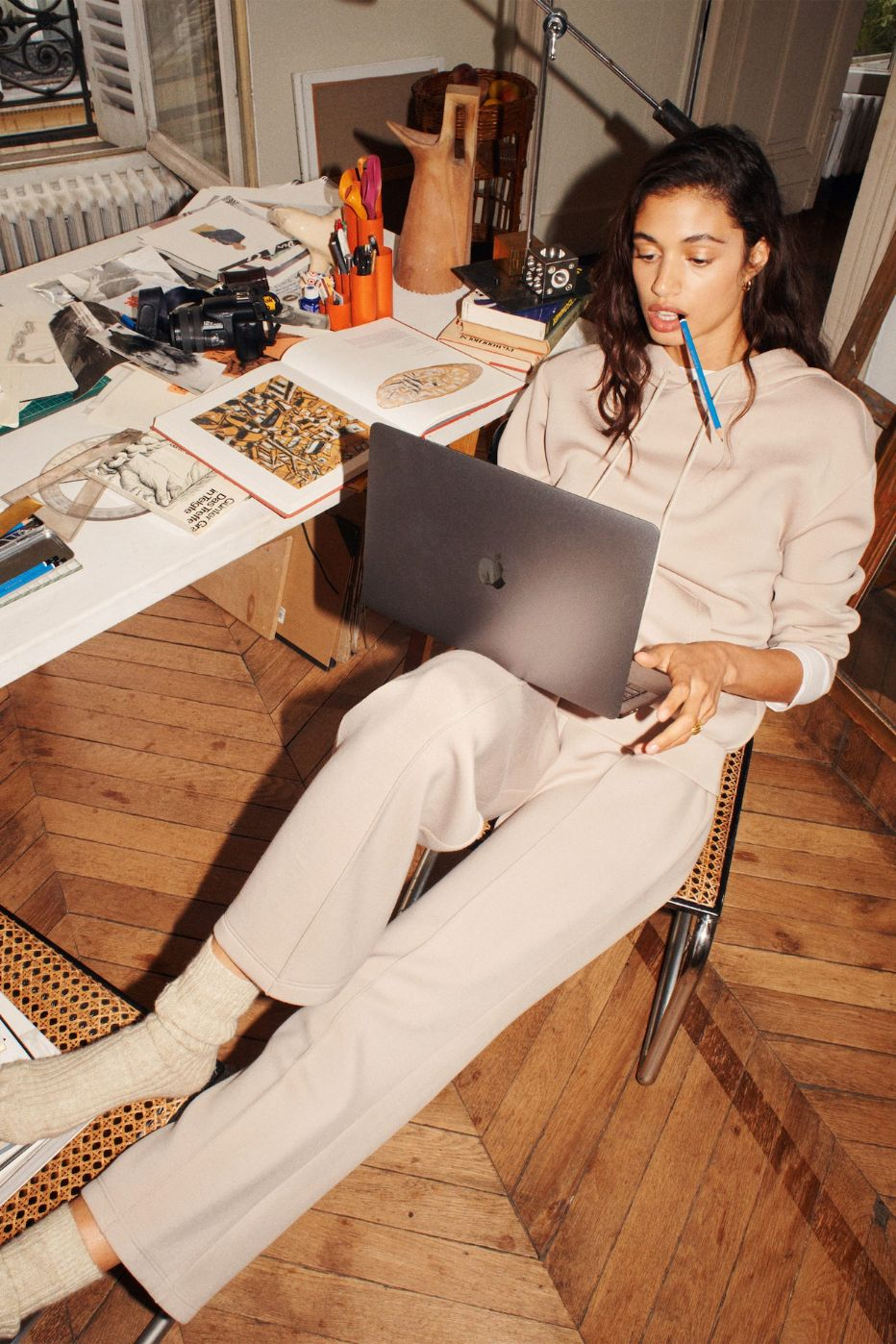 Creative at work in the studio