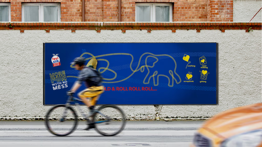 Fevistik, outdoor banner campaign
